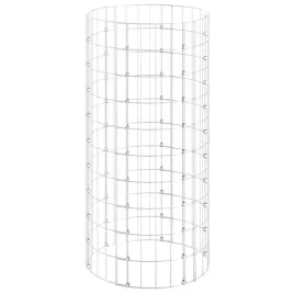 okragly-slup-gabionowy-galwanizowana-stal-o50x100-cm