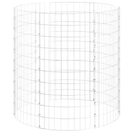 okragly-slup-gabionowy-galwanizowana-stal-o100x100-cm
