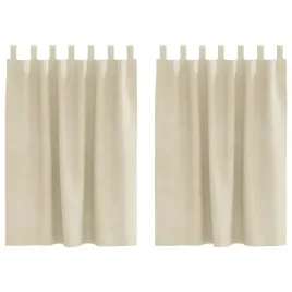 zaslony-z-zaslonami-2-pcs-kremowy-140-x-140-cm-aksamit