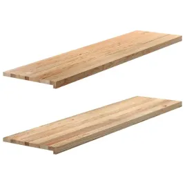 parapety-2-szt-surowe-160x40x2-cm-lite-drewno-debowe