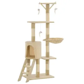 drapak-dla-kota-z-sizalowymi-slupkami-138-cm-bezowy