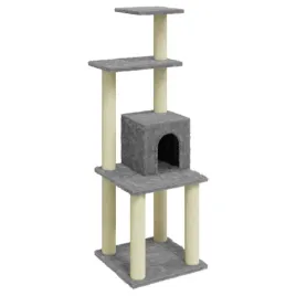 drapak-dla-kota-ze-slupkami-sizalowymi-jasnoszary-105-cm