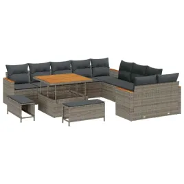 zestaw-sof-na-ogrod-z-poduszka-13-pcs-szary-polirattan