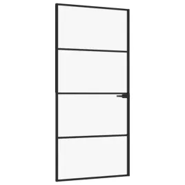 drzwi-wewnetrzne-czarne-93x2015-cm-szklo-i-aluminium