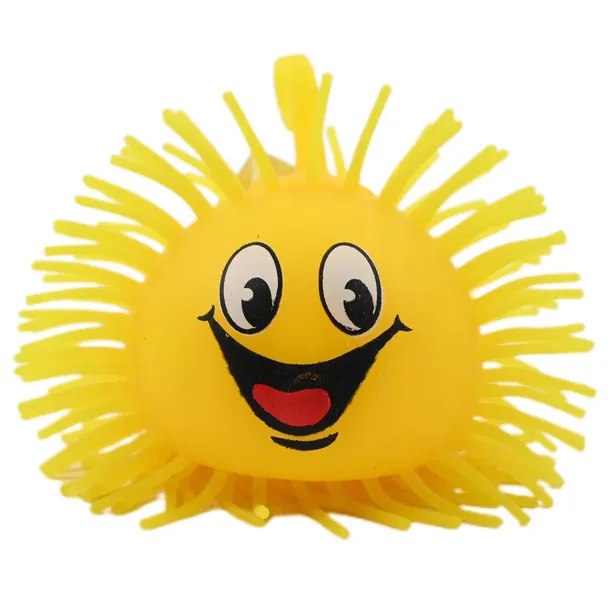 PIŁKA GNIOTEK ANTYSTRESOWY SENSORYCZNAY ŚWIECĄCY BUŹKI EMOJI RÓŻNE WZORY