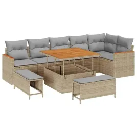 zestaw-sof-na-ogrod-z-poduszka-9-pcs-bezowy-polirattan