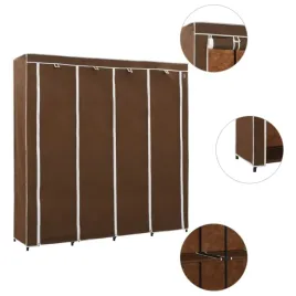 szafa-z-4-przegrodami-brazowa-175x45x170-cm