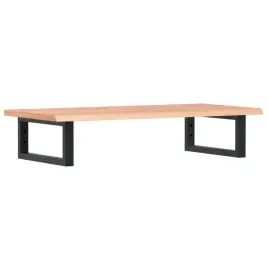 polka-scienna-pod-umywalke-stal-i-lite-drewno-debowe