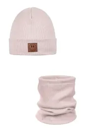 komplet-dla-dziecka-ander-czapka-i-komin-wiosenny-smile-powder-pink-40-46