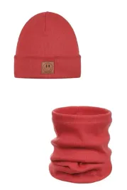komplet-czapka-i-komin-smile-bawelna-almond-40-46
