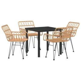 zestaw-do-jadalni-w-ogrodzie-5-pcs-brazowy-polirattan