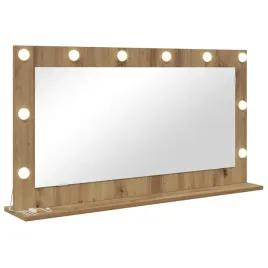 lustro-toaletowe-z-lustrem-dab-rzemieslniczy-100-x-55-x-18-cm