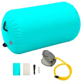 dmuchany-walek-gimnastyczny-z-pompka-100x60-cm-pvc-zielony