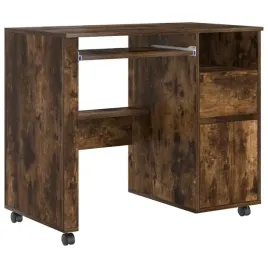 biurko-na-kolkach-z-szuflada-wedzony-dab-91-x-50-x-77-cm