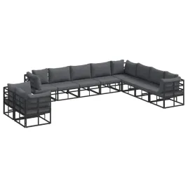 zestaw-sof-na-ogrod-z-poduszka-czarny-aluminium