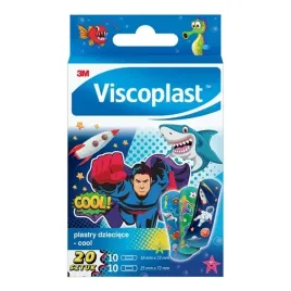 viscoplast-plastry-dla-dzieci-cool-20-sztuk
