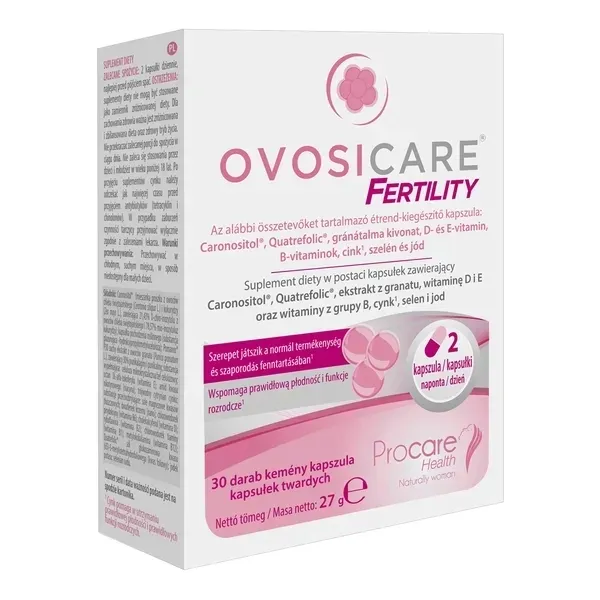 Ovosicare Fertility Wsparcie płodności u kobiet 30 kapsułek