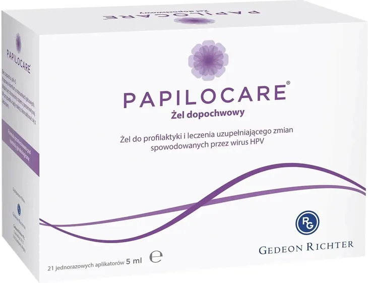 Papilocare Żel dopochwowy 21 aplikatorów x 5 ml