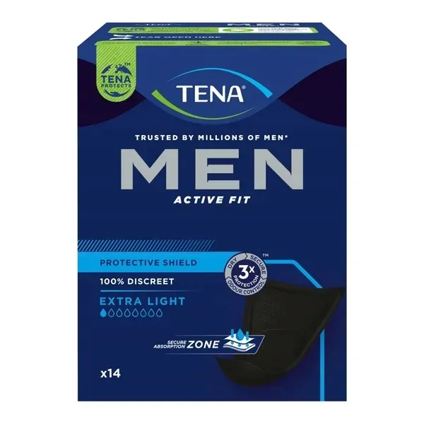 Tena Men Extra Light wkłady anatomiczne 14 sztuk