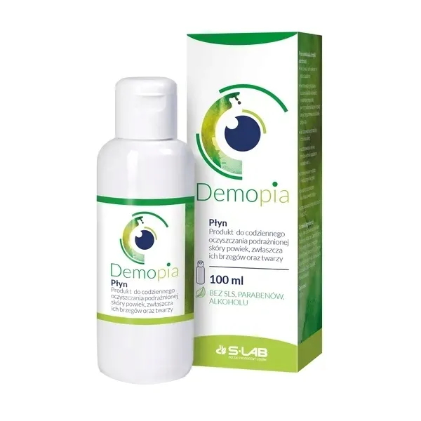 Demopia płyn do oczyszczania powiek 100 ml