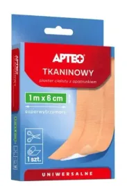 plaster-tkaninowy-z-opatrunkiem-1-m-x-6-cm-cielisty-1-sztuka-apteo