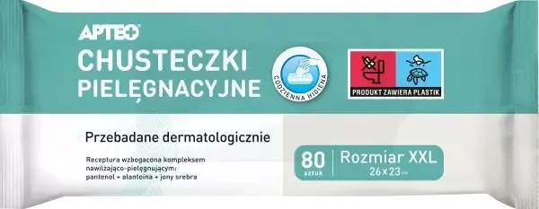 APTEO chusteczki pielęgnacyjne XXL 80 sztuk