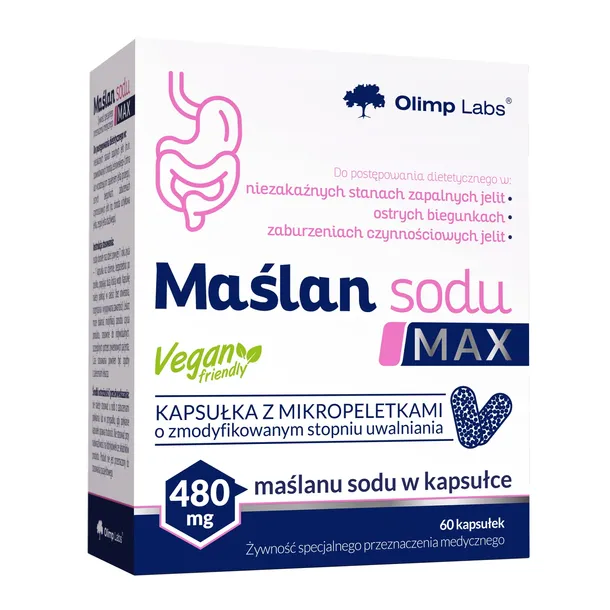 Olimp Maślan Sodu Max 60 kapsułek