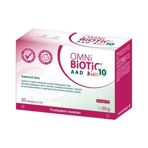 Omni Biotic AAD10 Kids - 20 saszetek x 2,5 g