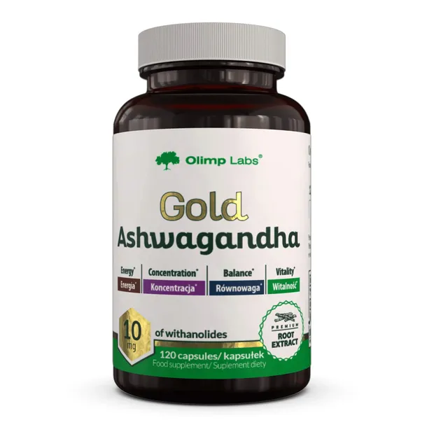 Olimp Gold Ashwagandha 120 kapsułek