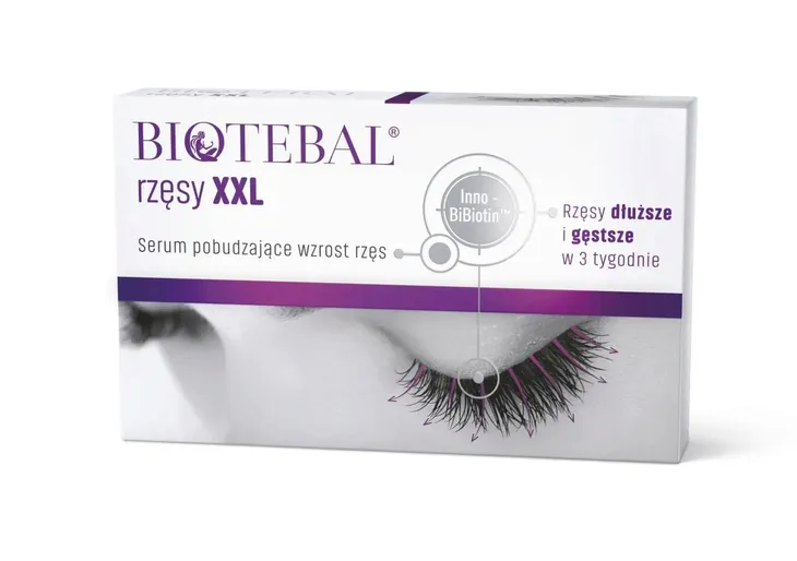 Biotebal Rzęsy XXL serum pobudzające wzrost rzęs 3 ml