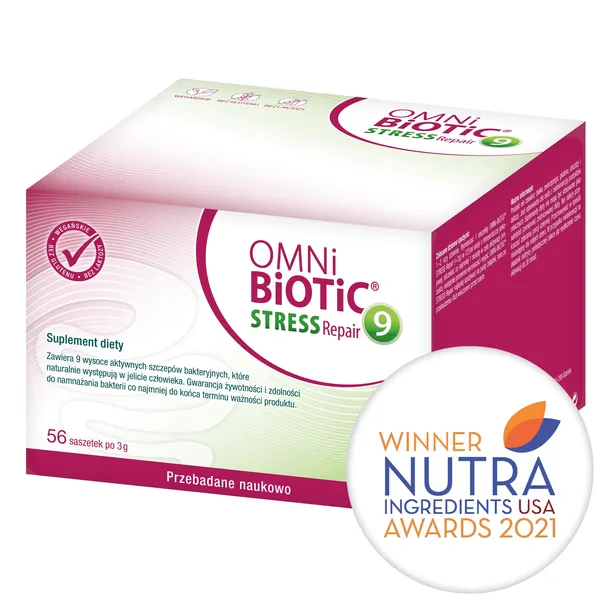 Omni Biotic Stress Repair 9 - 56 saszetek x 3 g
