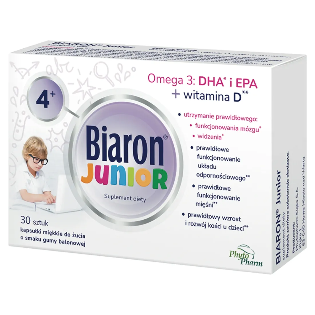 biaron-junior-30-kapsulek-bioaron