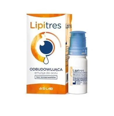 LIPITRES Odbudowująca Emulsja do oczu 10 ml