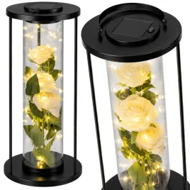 znicz-solarny-led-lampion-na-grob-cmentarz-roza-biala-wieczna-duzy-kwiaty
