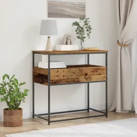 stolik-konsolowy-z-szuflada-stare-drewno-75-x-40-x-75-cm