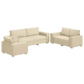 zestaw-sof-z-poduszka-3-pcs-kremowy-220-x-78-x-84-cm-tkanina