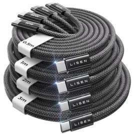 kabel-lisen-usb-typ-c-usb-typ-c-4-szt-05m-1m-2m-3m