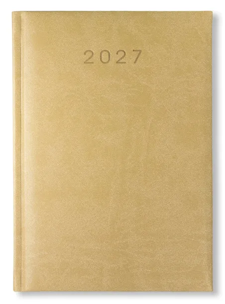 KALENDARZ KSIĄŻKOWY A4 TERMINARZ DZIENNY 2027 TURY PIASEK PLANER