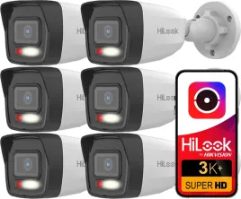 kamera-ip-3k-6mpx-zestaw-6-kamer-poe-hilook-by-hikvision-ipcam-b6-30dl-poe