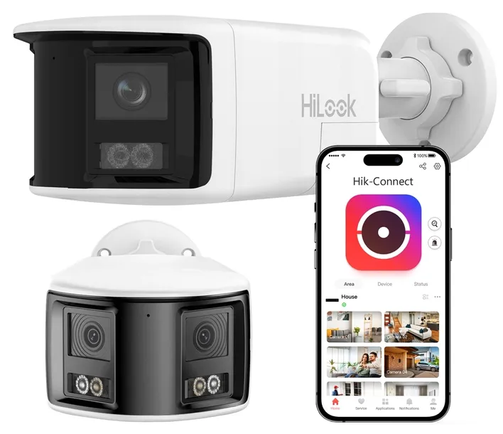 KAMERA IP 8MP 4k PANORAMA HILOOK BY HIKVISION IPC-B480HAD-LUF/SL LIVE GUARD