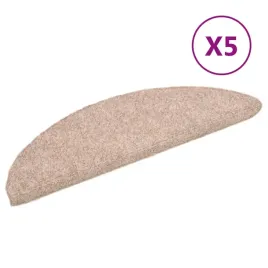 maty-na-schody-samoprzylepne-5-szt-56x17x3-cm-jasnobrazowe-polokragle