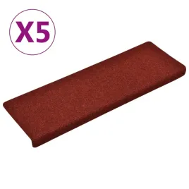 maty-na-schody-samoprzylepne-5-szt-65x21x4-cm-bordowe-prostokatne-czerw