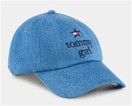 czapka-z-daszkiem-damska-tommy-jeans-jeansowa-z-logo