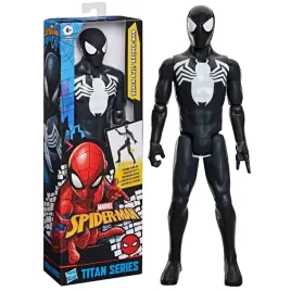 marvel-spider-man-figurka-black-suit-spider-man-30-cm-titan-series-hasbro