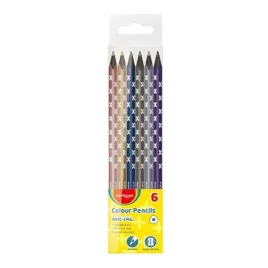 kredki-olowkowe-keyroad-trojkatne-metaliczne-6szt