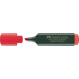zakreslacz-faber-castell-marker-do-zakreslania-tekstu-czerwony