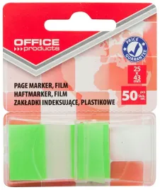 zakladki-indeksujace-office-pp-25x43mm-1x50-kart-zielone