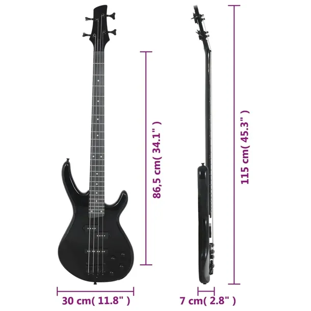 gitara-basowa-dla-poczatkujacych-z-torba-czarna-4-4-46-stan-opakowania-oryginalne-stan-nowy