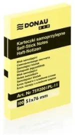 karteczki-samoprzylepne-bloczek-donau-eco-51x76-mm-100-szt-zolte