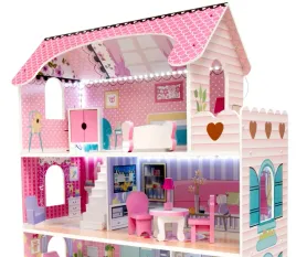 domek-dla-lalek-ikonka-70cm-rozowy-led-70-cm